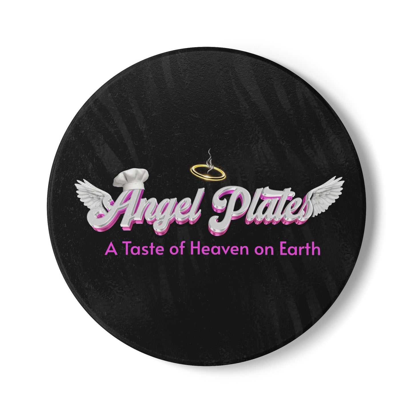 Angel Plates Ceramic Coaster - Taste of Heaven Design for Home Decor